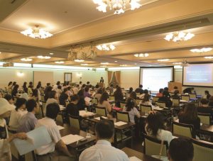 日本スキン・エステティック協会|8月にエステティシャンのための継続教育セミナーを開催 1 昨年のIECセミナーの様子