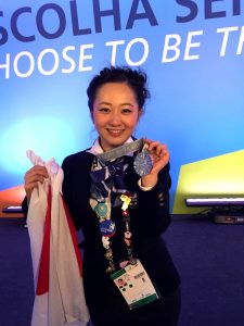 技能五輪国際大会で 日本が銀メダル 5 三谷麗奈