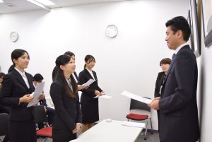 入社式を行いました 1 DSC 0427 1