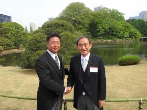 日本エステティック経営者会 理事長 出口氏、春の園遊会にエステ業界関係者として初出席 3 DSC01683 1