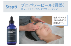 レベルを上げたいサロンこそ導入の価値アリ! 少ない*1ダウンタイム*2で理想を目指すプロパワーピール トリートメント 34 Step6