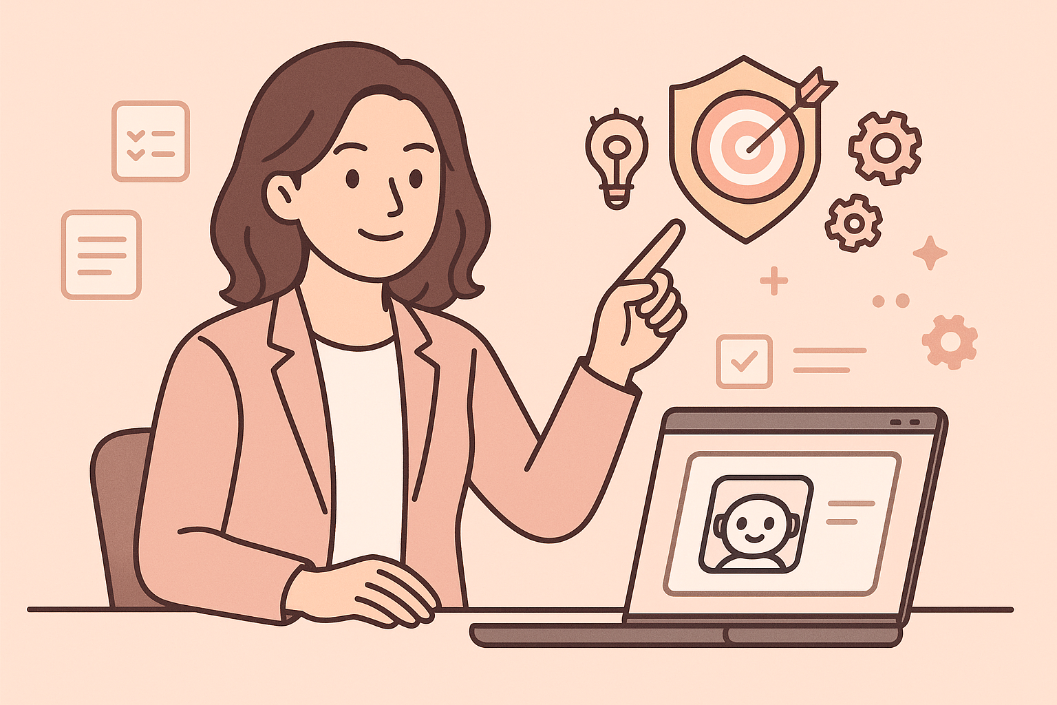 もう集客で迷わない!AIでペルソナ設定|エステサロンの理想のお客様を1時間で作る方法 2 ChatGPTの画面キャプチャ(STEP1)